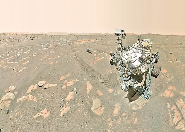 NASA堅毅號  鑽取火星岩石