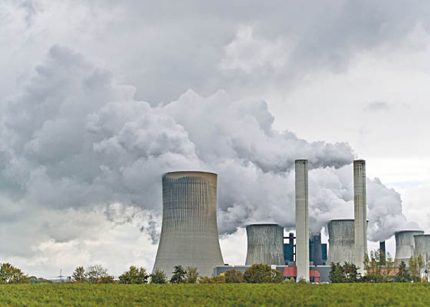 多國溫室氣體排放是全球暖化的元兇。（Getty Images圖片）