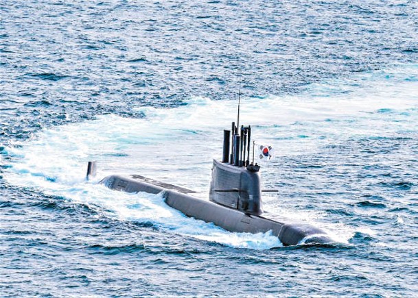 南韓開建3600噸級潛艇