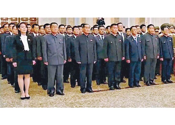 北韓發片  證金與正參謁太陽宮