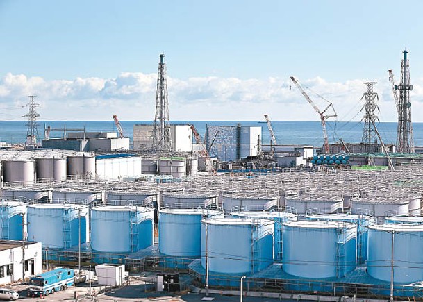 福島第一核電站過濾器出現問題。（Getty Images圖片）