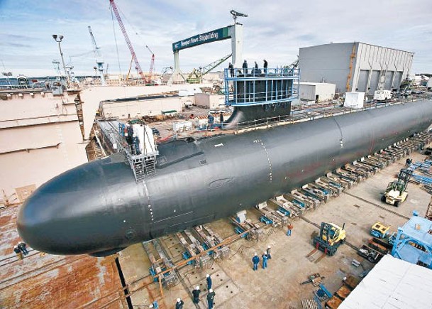 維珍尼亞級是美國最新型號的攻擊核潛艇。