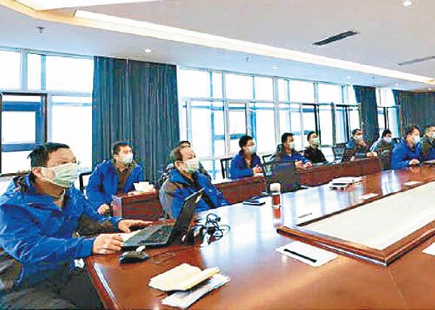火箭試驗隊召開疫情防控會議。