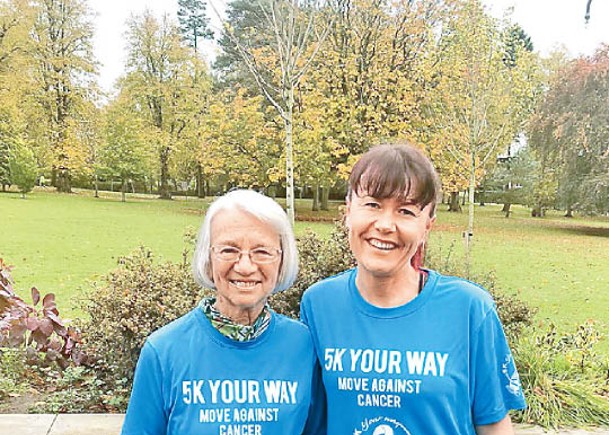 癌婦每周跑公園  「有助應對化療」