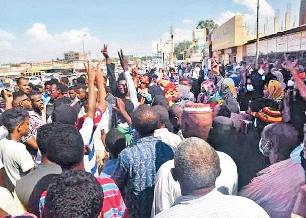 蘇丹軍方政變  團體號召罷工