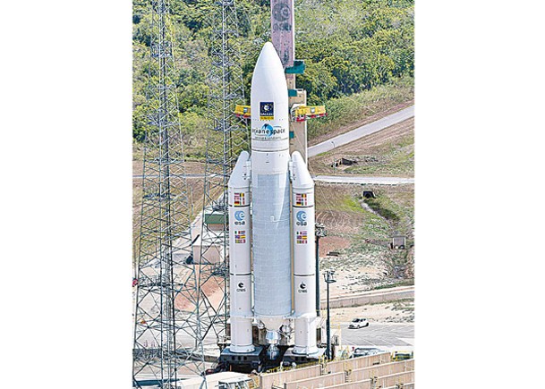 阿里安火箭將負責運載望遠鏡上太空。