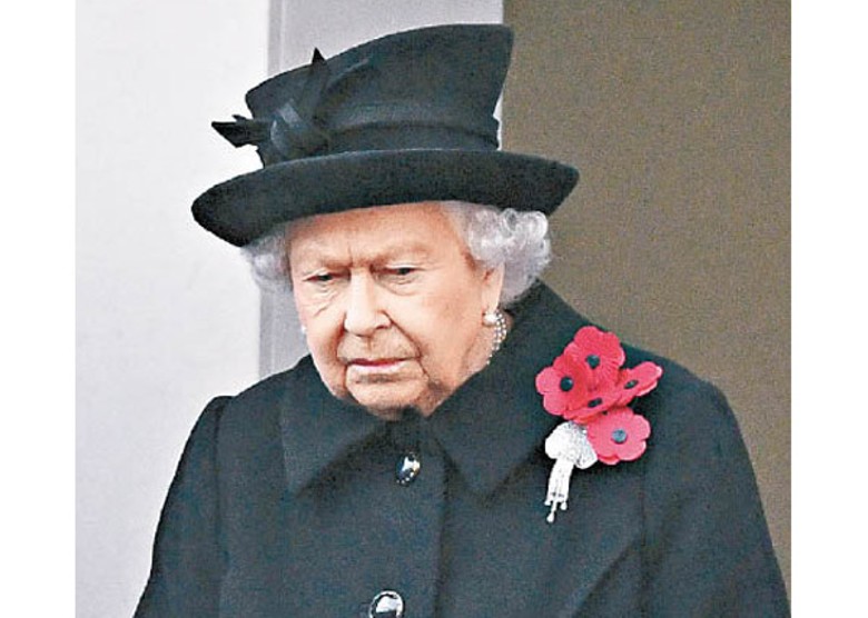 英女王將到倫敦白廳的和平紀念碑參與紀念儀式。