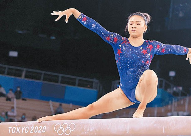 美籍亞裔體操精英蘇妮莎‧李遇上種族歧視。（Getty Images圖片）