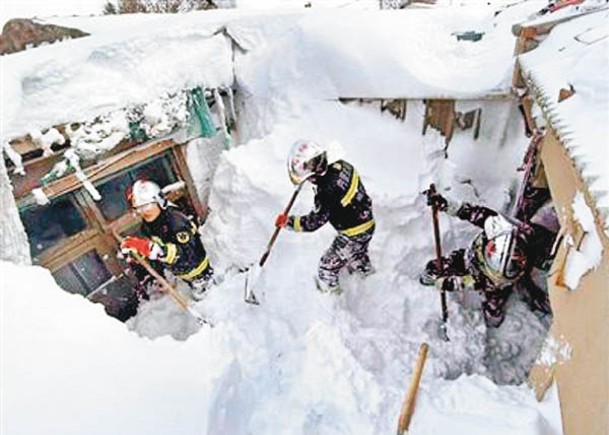 內蒙古特大暴雪  4.6萬人受災
