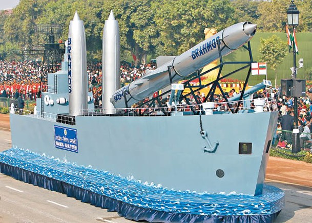 布拉莫斯導彈是印度的重要武器。（Getty Images圖片）
