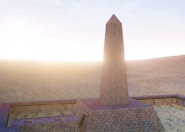 開羅沙漠出土4500年太陽神廟