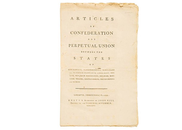 美國憲法初版印刷本以高價成交。