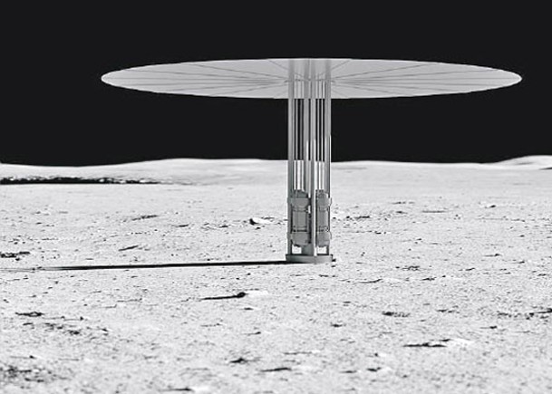 NASA徵集月球核電廠設計方案，圖為能源系統構想圖。
