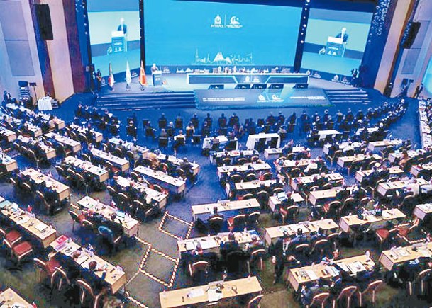 國際刑警組織大會在土耳其舉行。