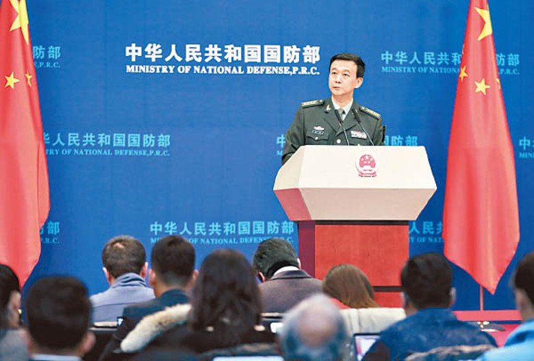 吳謙強調大陸在台灣問題上沒任何妥協的空間。