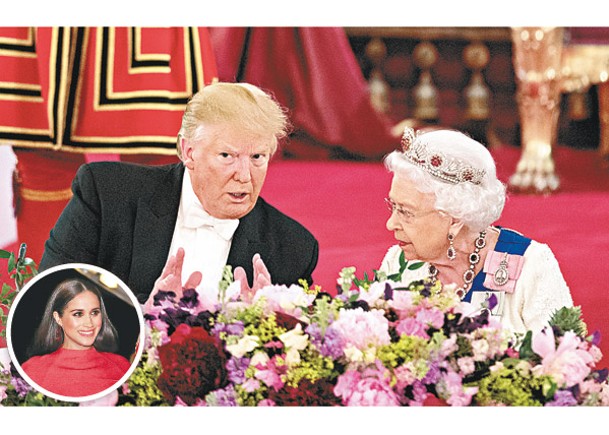 特朗普：梅根極不尊重英女王