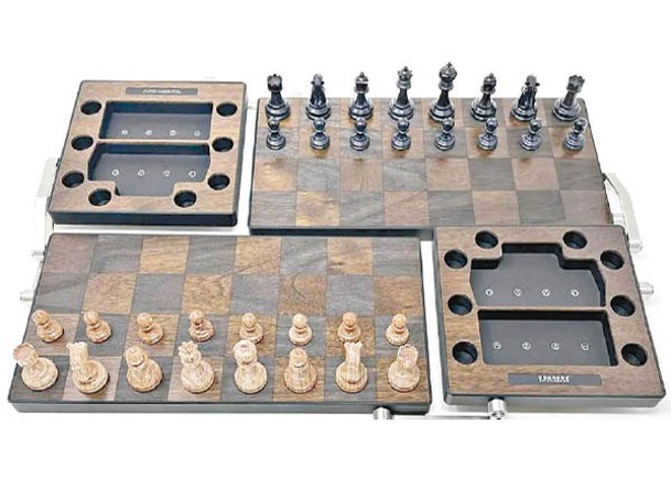 潮流創意：摺疊式國際象棋  易保存玩味足