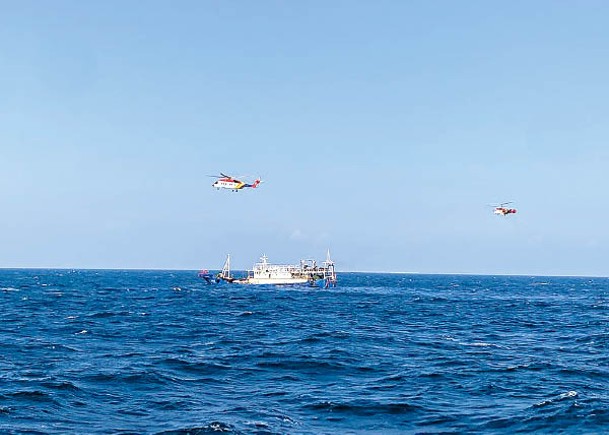 華船近韓水域沉沒  22人獲救