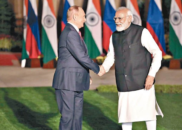 普京訪印度晤莫迪  談經貿阿富汗局勢