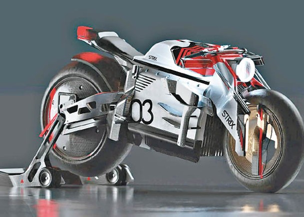 電單車以經典遊戲《街頭霸王》為概念設計。