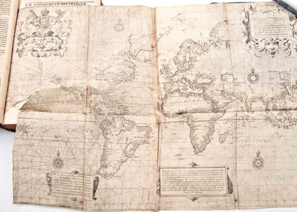16世紀航海書附世界地圖  378萬元成交