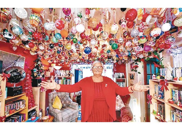 收集1760聖誕裝飾球  英國78歲婦創世績