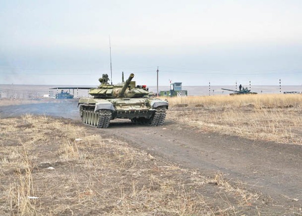 邊境戰雲密布，俄軍加緊演練。