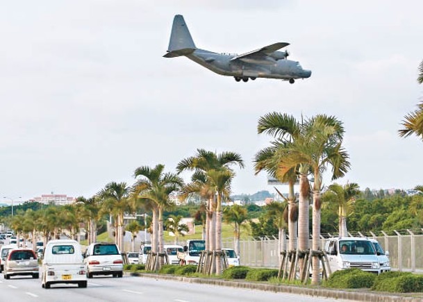 報道指美國海軍陸戰隊將在沖繩縣設置臨時攻擊用據點。