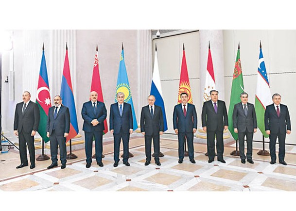 9領導人會晤  普京：將推動獨聯體國家發展