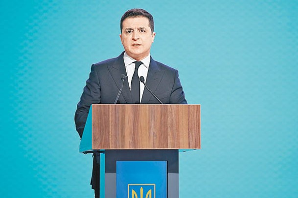 烏克蘭總統澤連斯基將與拜登通電話。