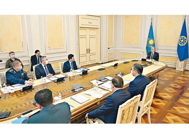 哈薩克總統譴責政變擬公布新閣員
