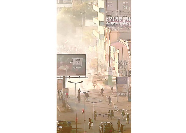 喀土穆街頭爆發警民衝突。