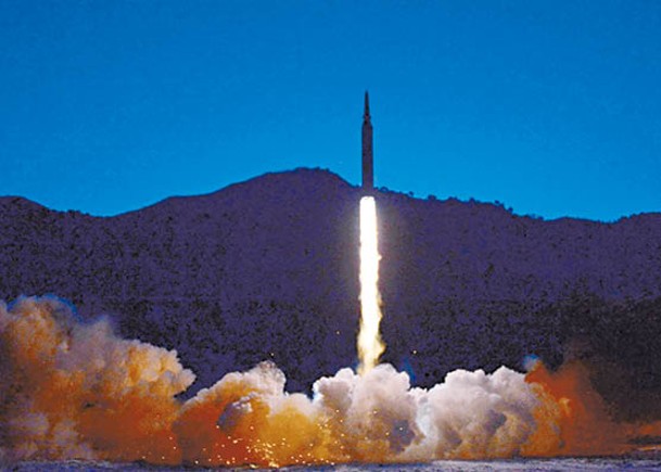 北韓宣稱成功試射高超音速導彈。