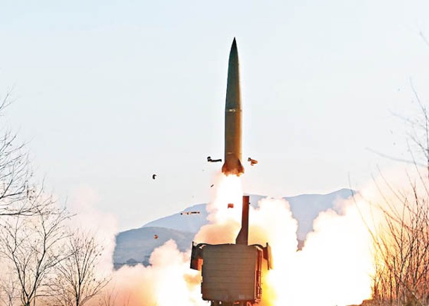 北韓證實試射短程導彈 華府譴責