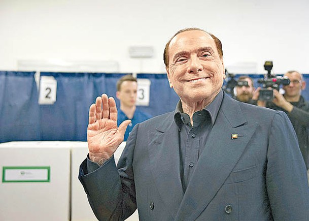 外界預測無勝算  貝魯斯干尼退選意國總統