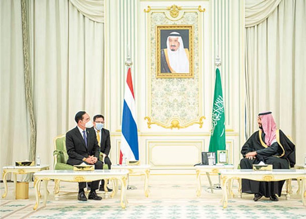泰總理出訪沙特  外交關係復常