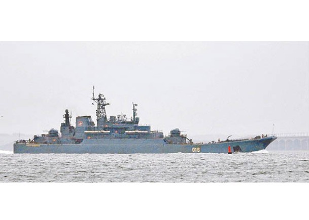 俄6艦駛地中海  被指攻烏南
