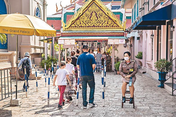 疫情令泰國觀光業蒙受損失。（Getty Images圖片）