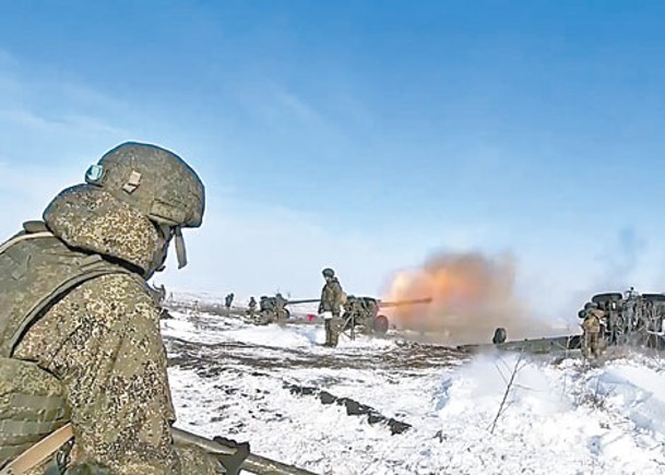 東歐局勢緊張，俄軍近期多次舉行演習備戰。