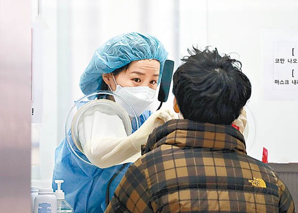 Omicron肆虐  本土新症5.4萬  南韓下月初或日增36萬病例