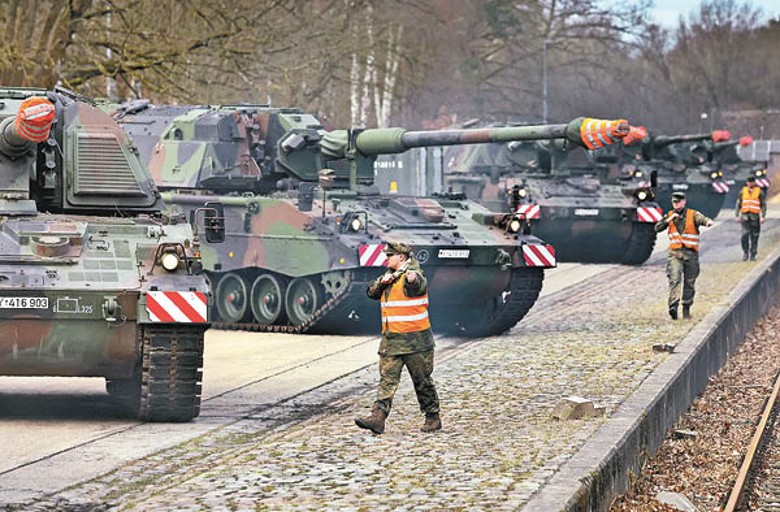 德軍開赴立陶宛。（Getty Images圖片）