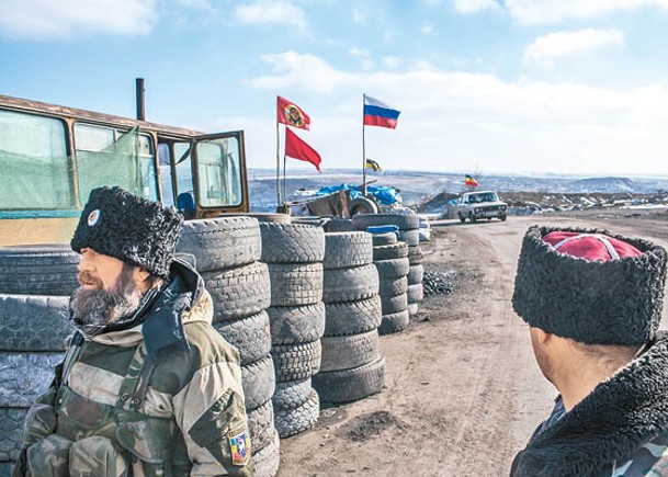 烏克蘭東部獨立問題，牽動俄國及烏克蘭的關係。（Getty Images圖片）