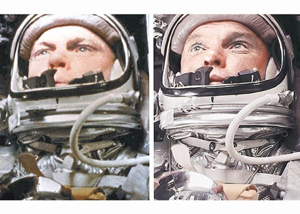 太空人60年前舊照  獲修復作紀念