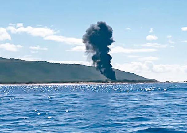 一架S61N直升機於夏威夷考愛島墜毀。