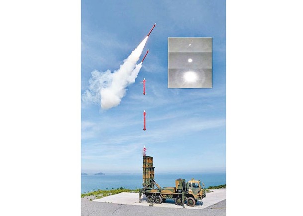 南韓成功試射自主研發的遠程地對空導彈。