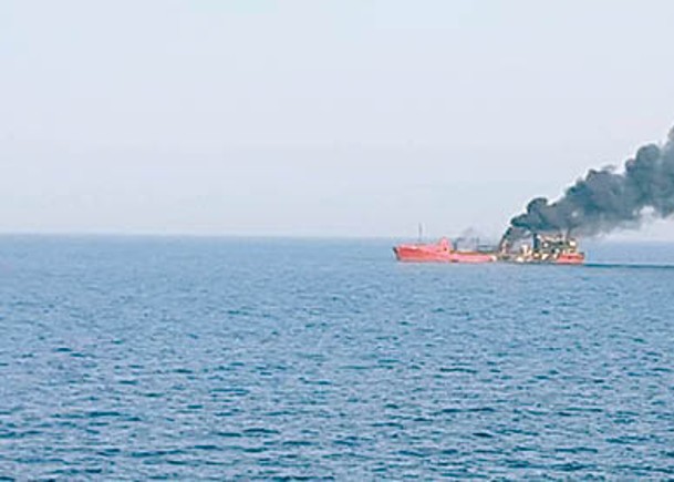 俄艦火箭擊中黑海兩貨船
