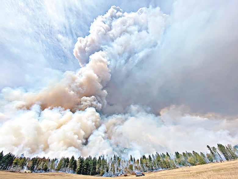 卑詩省去年發生山林大火。