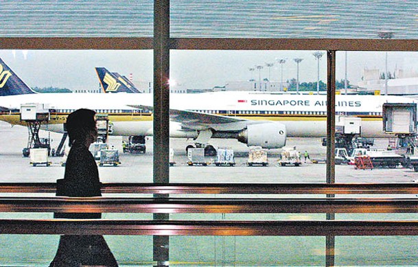 新加坡航空公司停飛部分俄羅斯航班。（Getty Images圖片）
