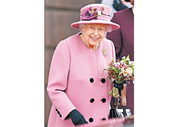 英女王染新冠後康復。（Getty Images圖片）