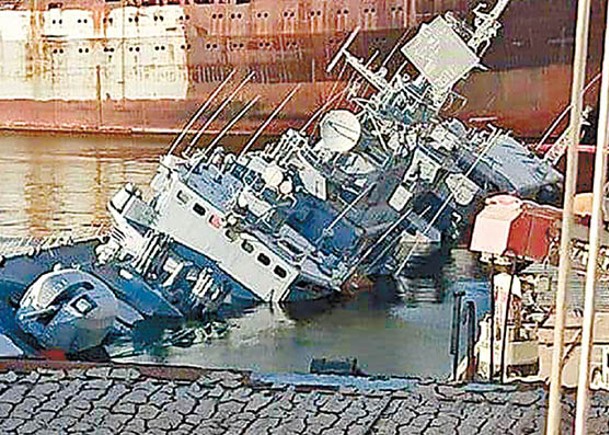 烏克蘭水手鑿沉旗艦  免落入俄軍